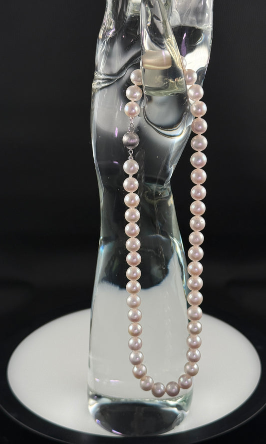 16"  South Sea White Pearl Necklace | AAA Grade  | 14k Notable Clasp