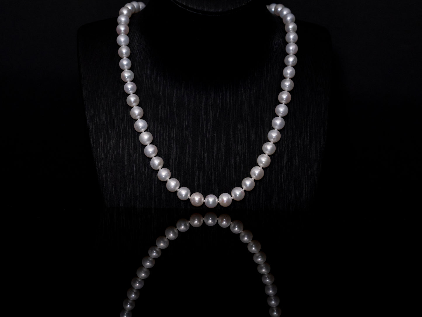 20" South Sea White Pearl Necklace | AAAAA Grade | 14K (white-gold) Clasp [cn089]