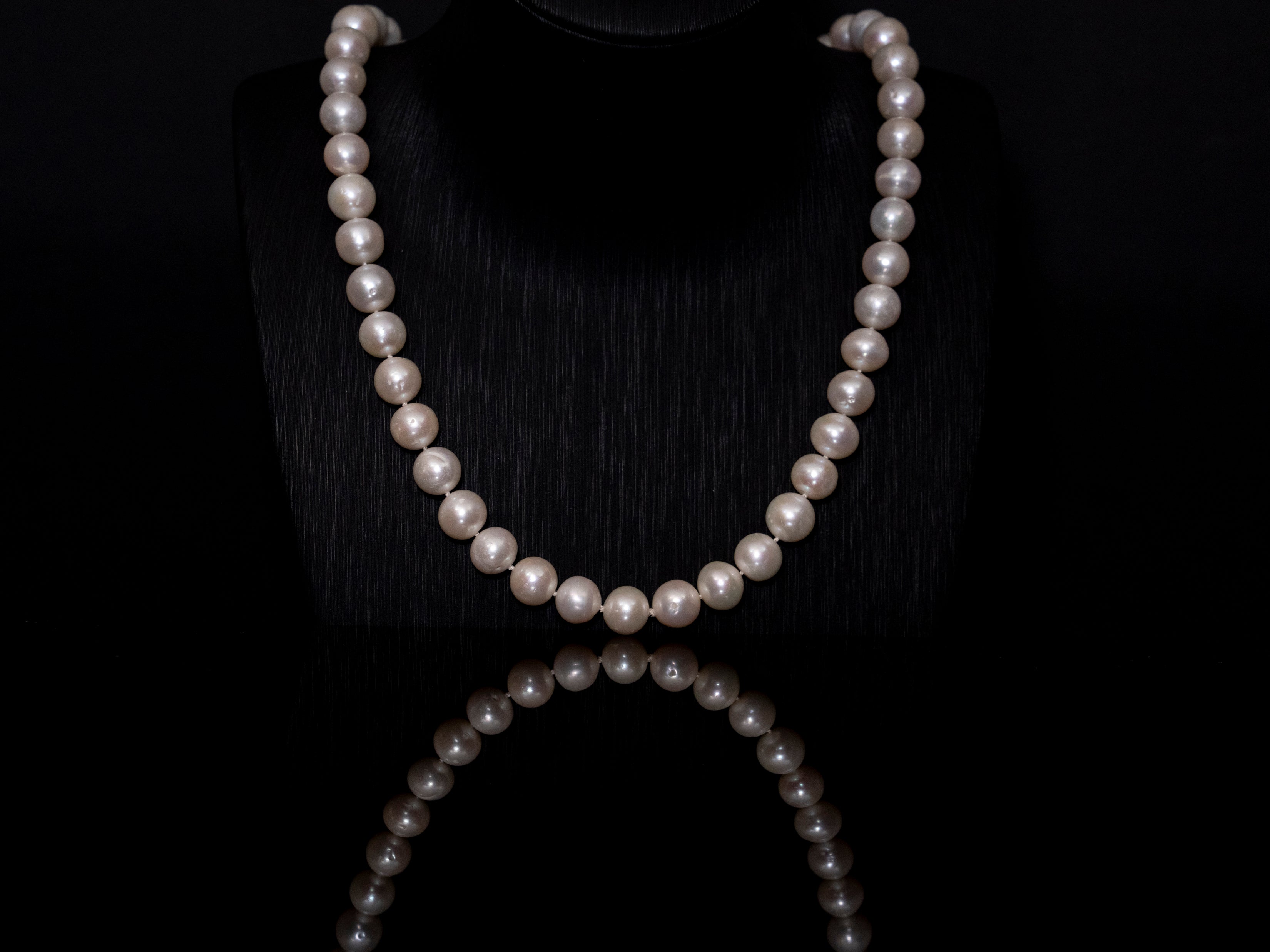 21.5" South Sea White Pearl Necklace | A Grade | *No Clasp | FINAL SALE [cn062]