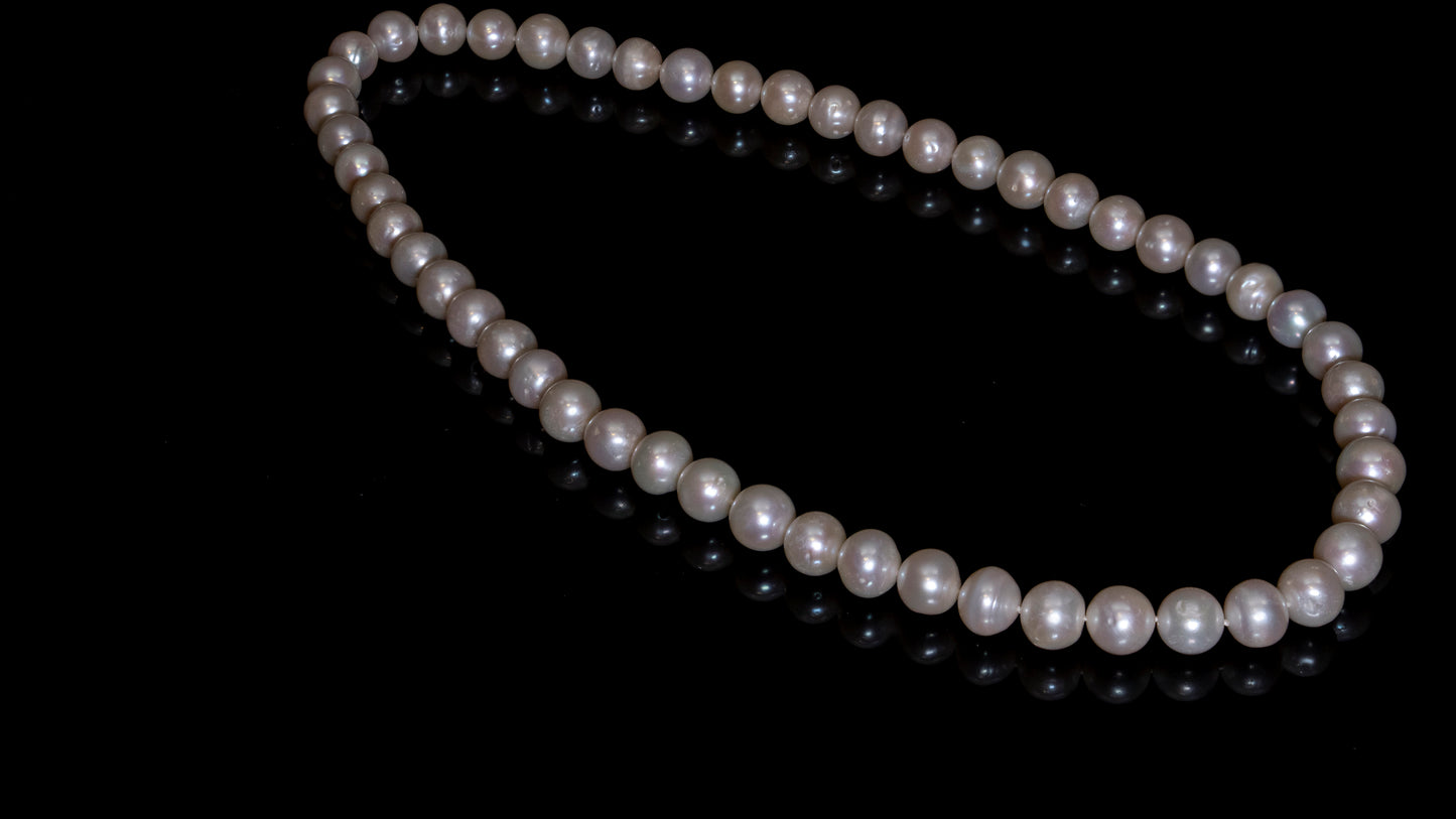 21.5" South Sea White Pearl Necklace | A Grade | *No Clasp | FINAL SALE [cn062]