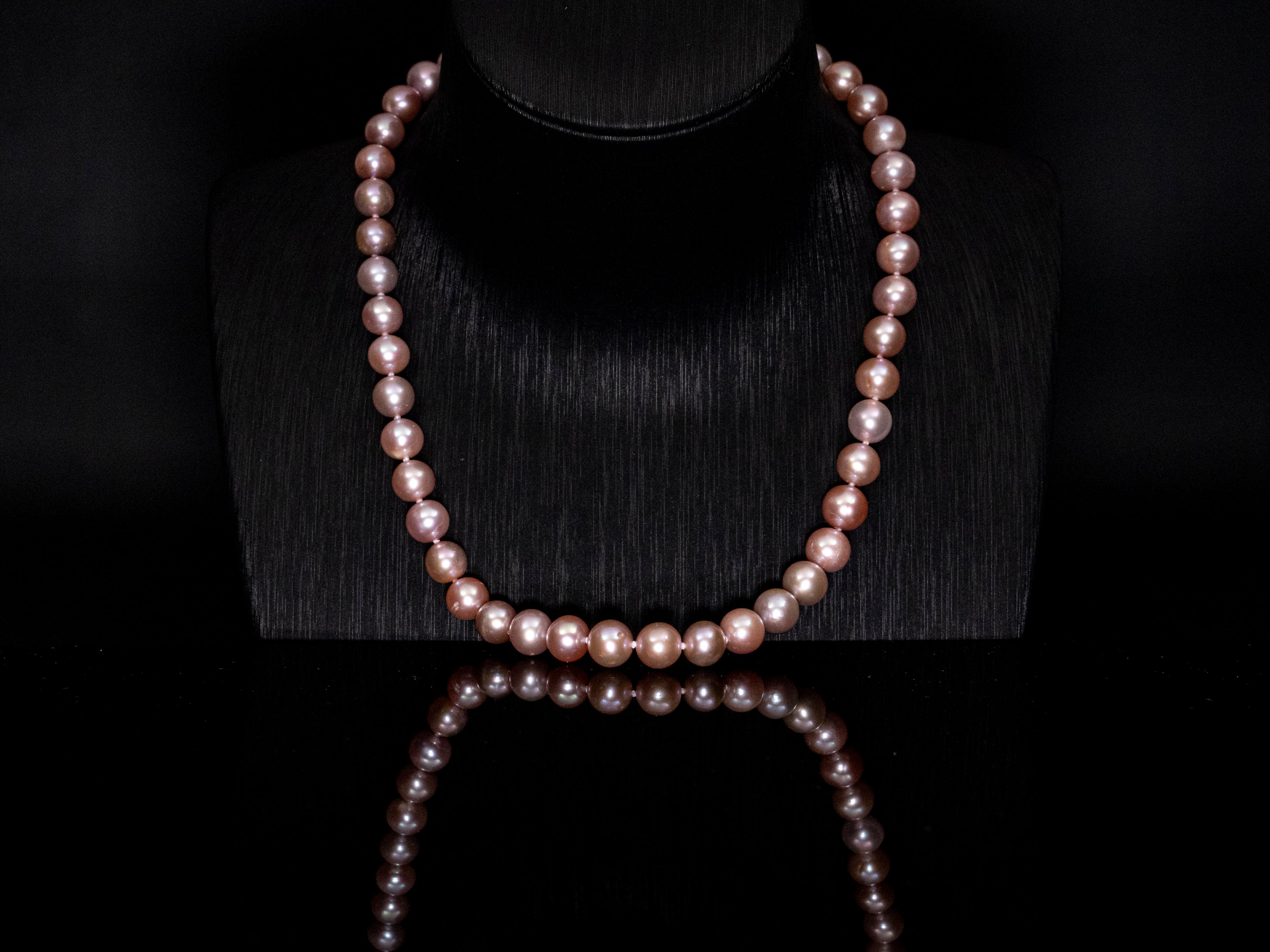 16" South Sea  Lavender Pearl Necklace | AAAAA Grade | 14K Clasp [cn078]
