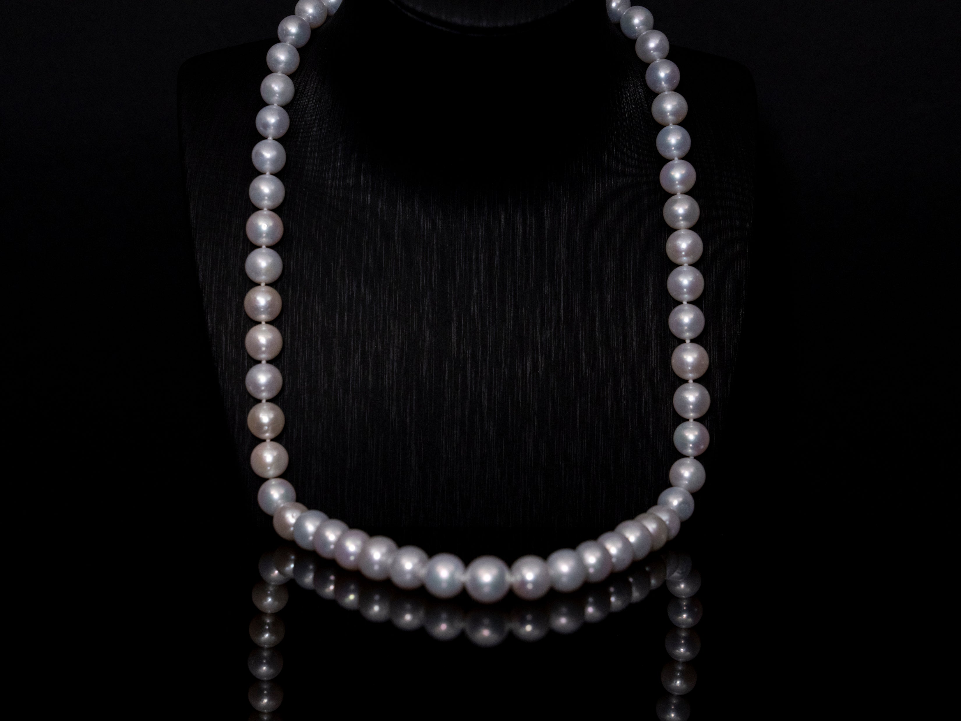 24" South Sea White Pearl Necklace | AAAAA-TOP Luster Grade | 14K Clasp [cn004]