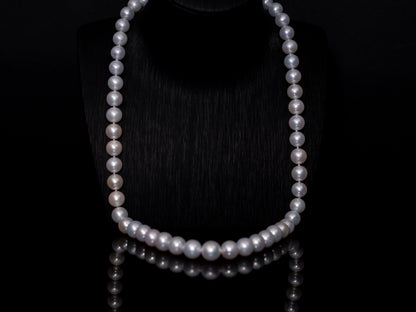 24" South Sea White Pearl Necklace | AAAAA-TOP Luster Grade | 14K Clasp [cn004]