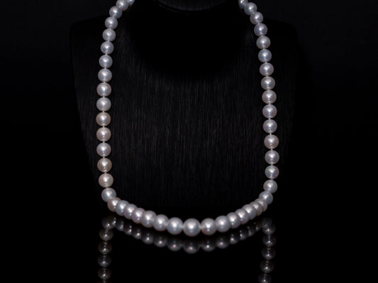 24" South Sea White Pearl Necklace | AAAAA-TOP Luster Grade | 14K Clasp [cn004]