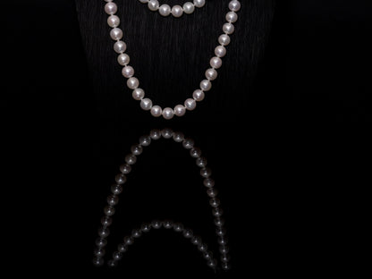 35.5" South Sea White Pearl Necklace | AAAAA Grade | 14K Clasp [cn005]