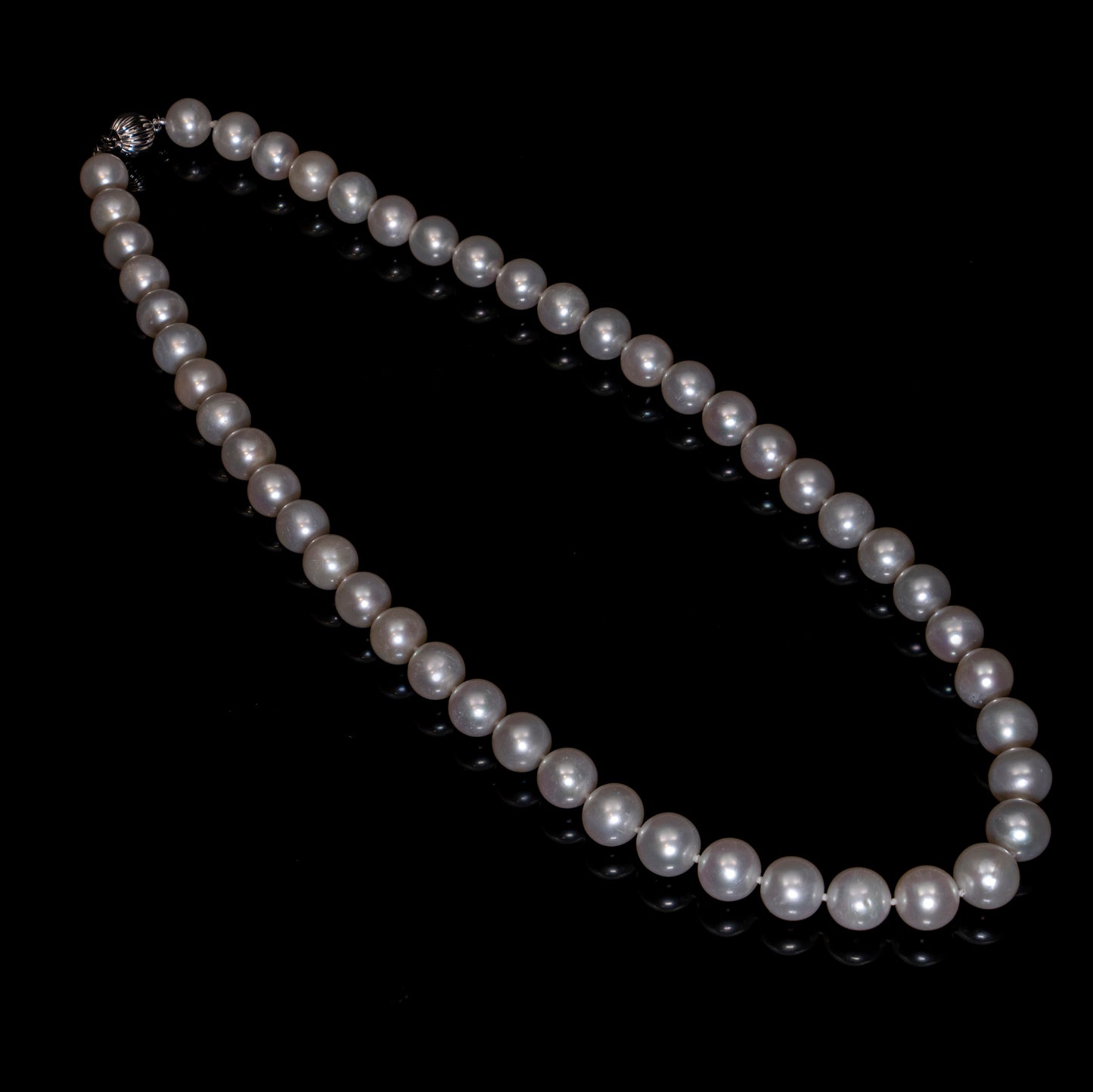 20" South Sea White Necklace | AAAAA | 14k Clasp [cn097]