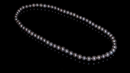 24" South Sea Silver Pearl Necklace | A Grade | *No Clasp | FINAL SALE [cn061]