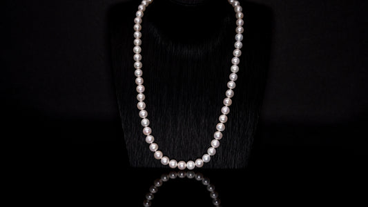 21" South Sea White Necklace | AAAAA Grade | 14K Clasp [cn065]