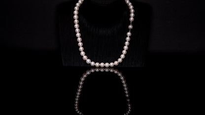 16"  South Sea White Pearl Necklace | AAA Grade  | 14k Notable Clasp [cnc01]