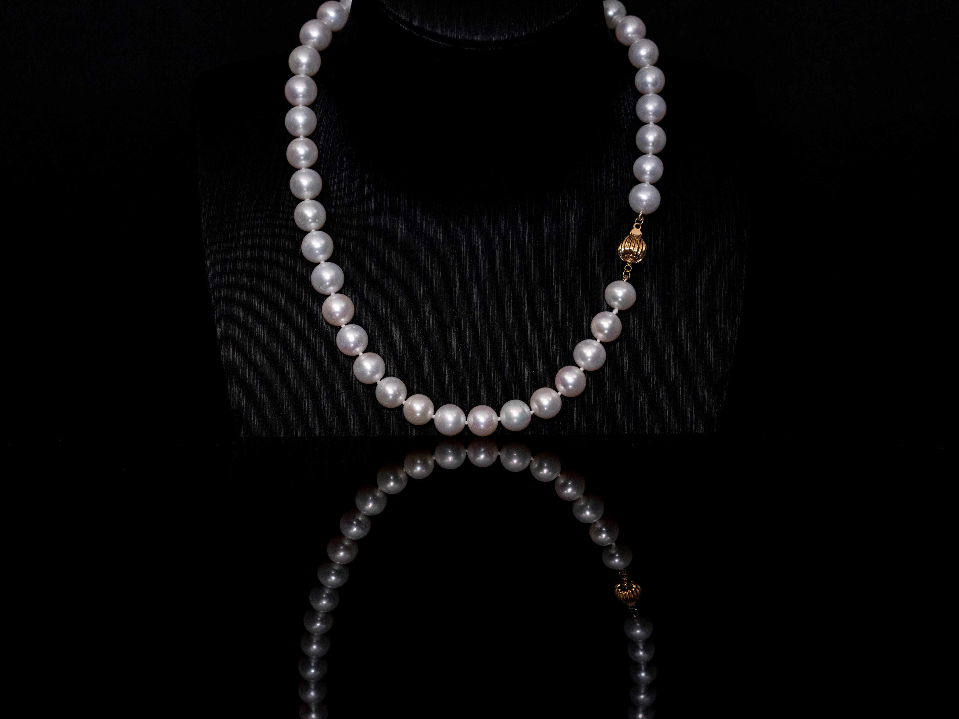 Taina II White South Sea Pearl Necklace [cn068]