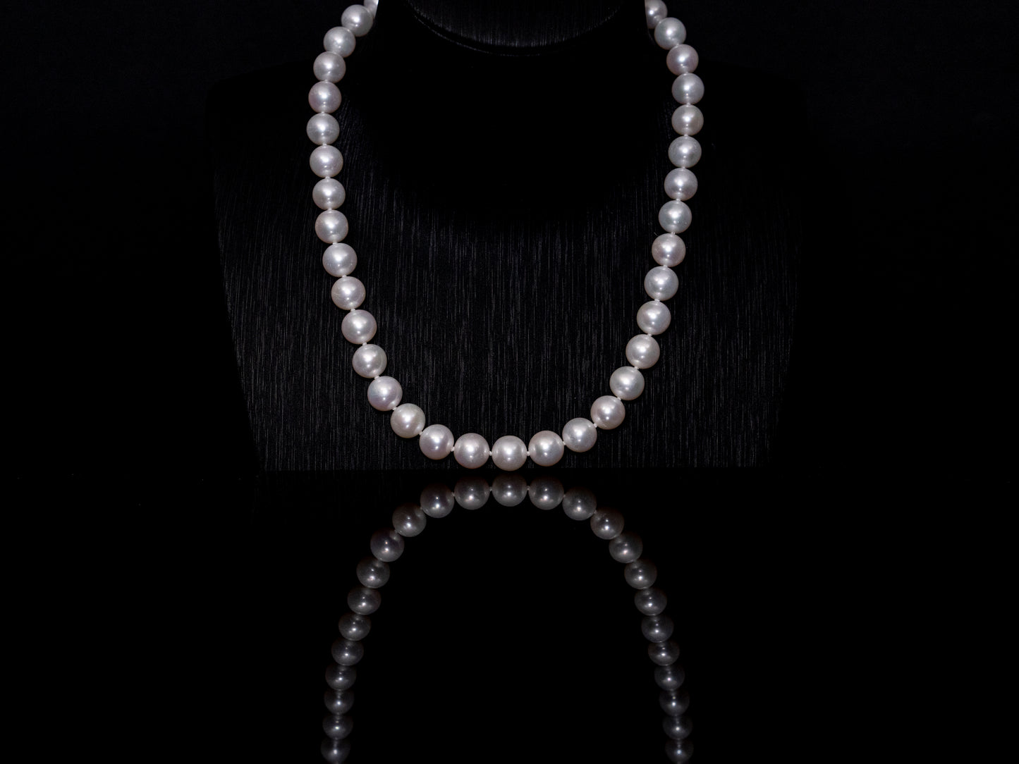 16" AAAAA South Sea White Pearl Necklace | AAAAA Grade | 14K (yellow-gold) Clasp [cn068]