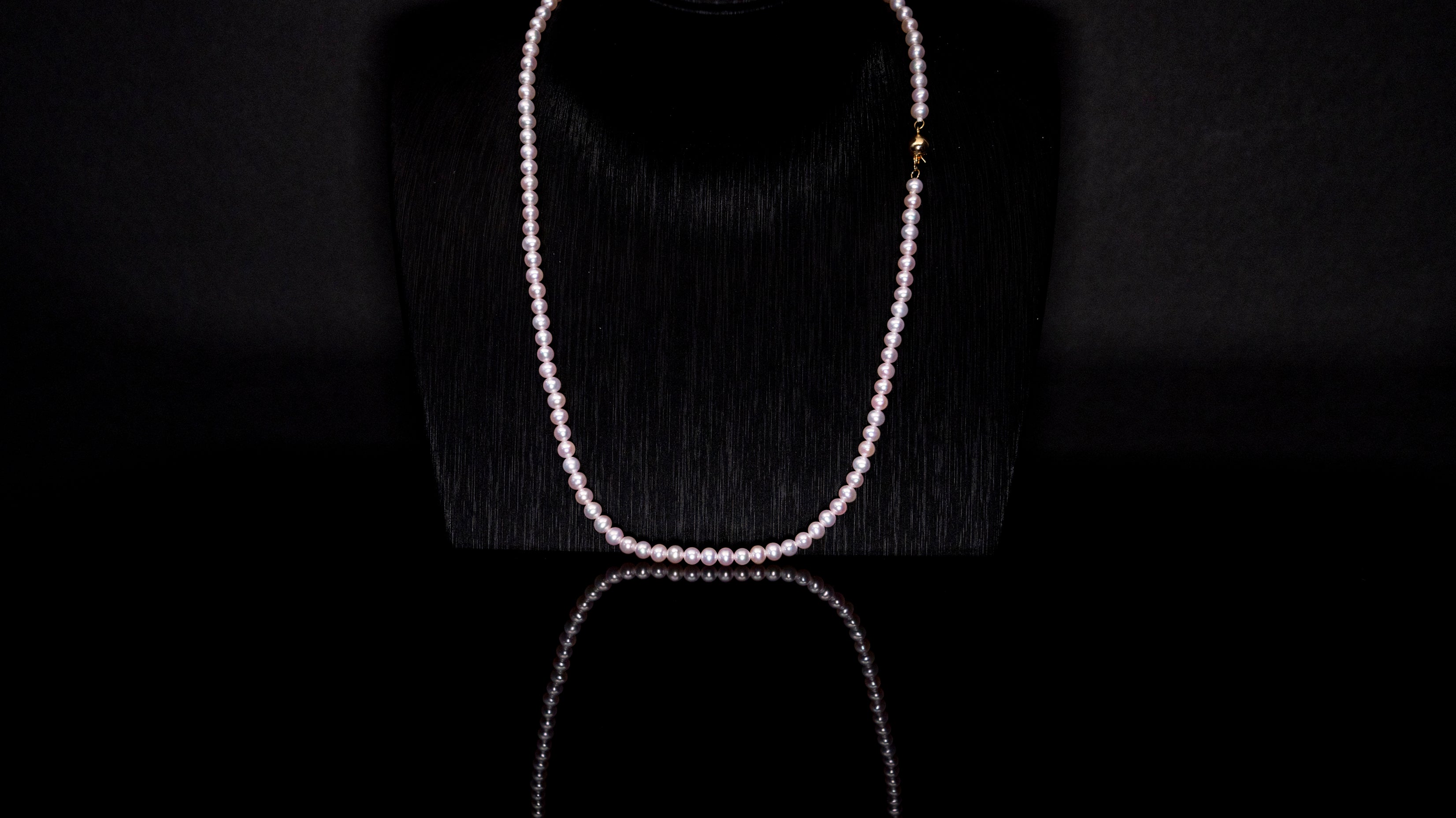 18" South Sea Soft-Pink Necklace | AAAAA-Grade | 14K [cn104]