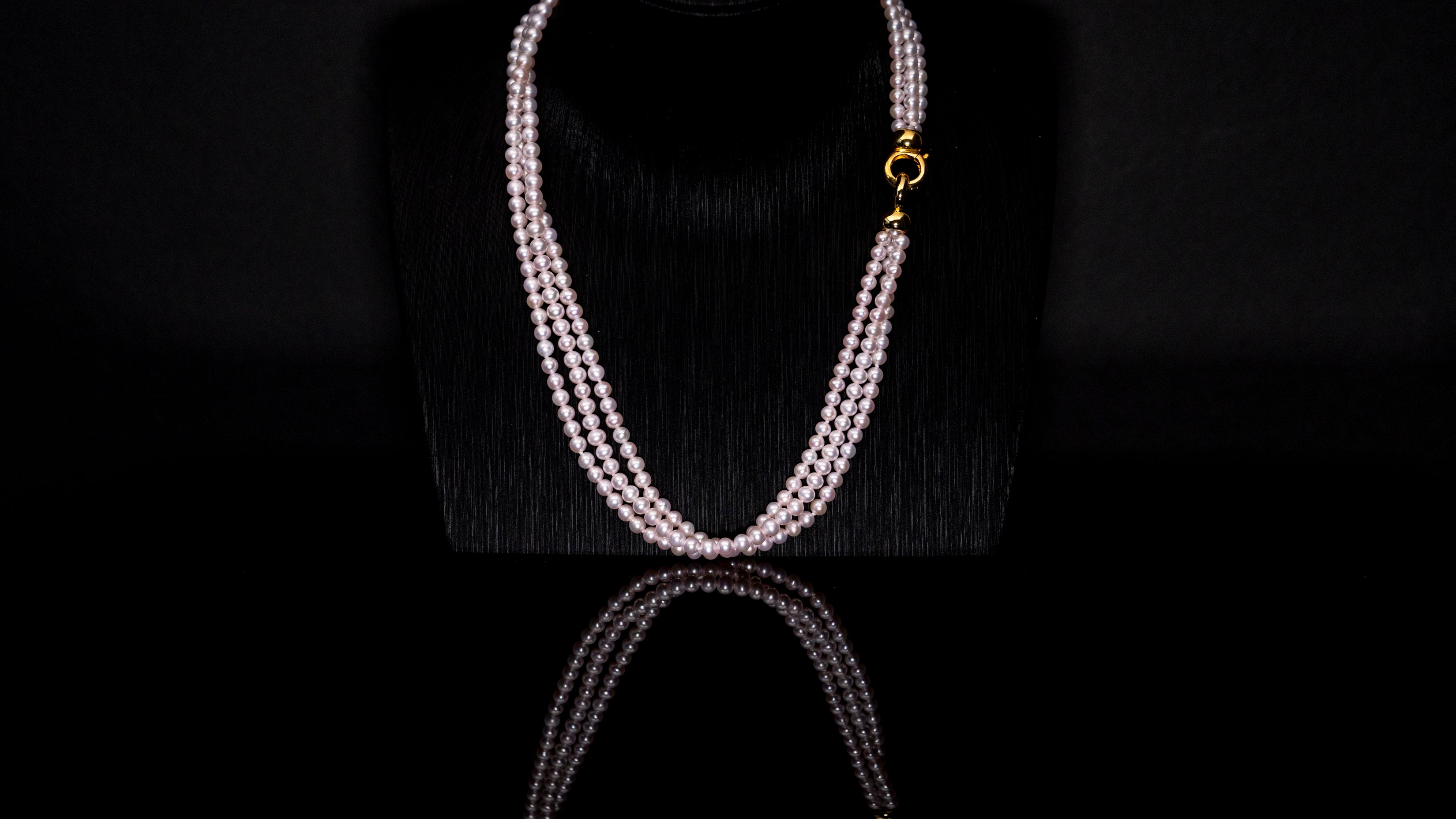 16.5" South Sea Soft Pink Necklace | AAAAA Grade | 14K [cn103]
