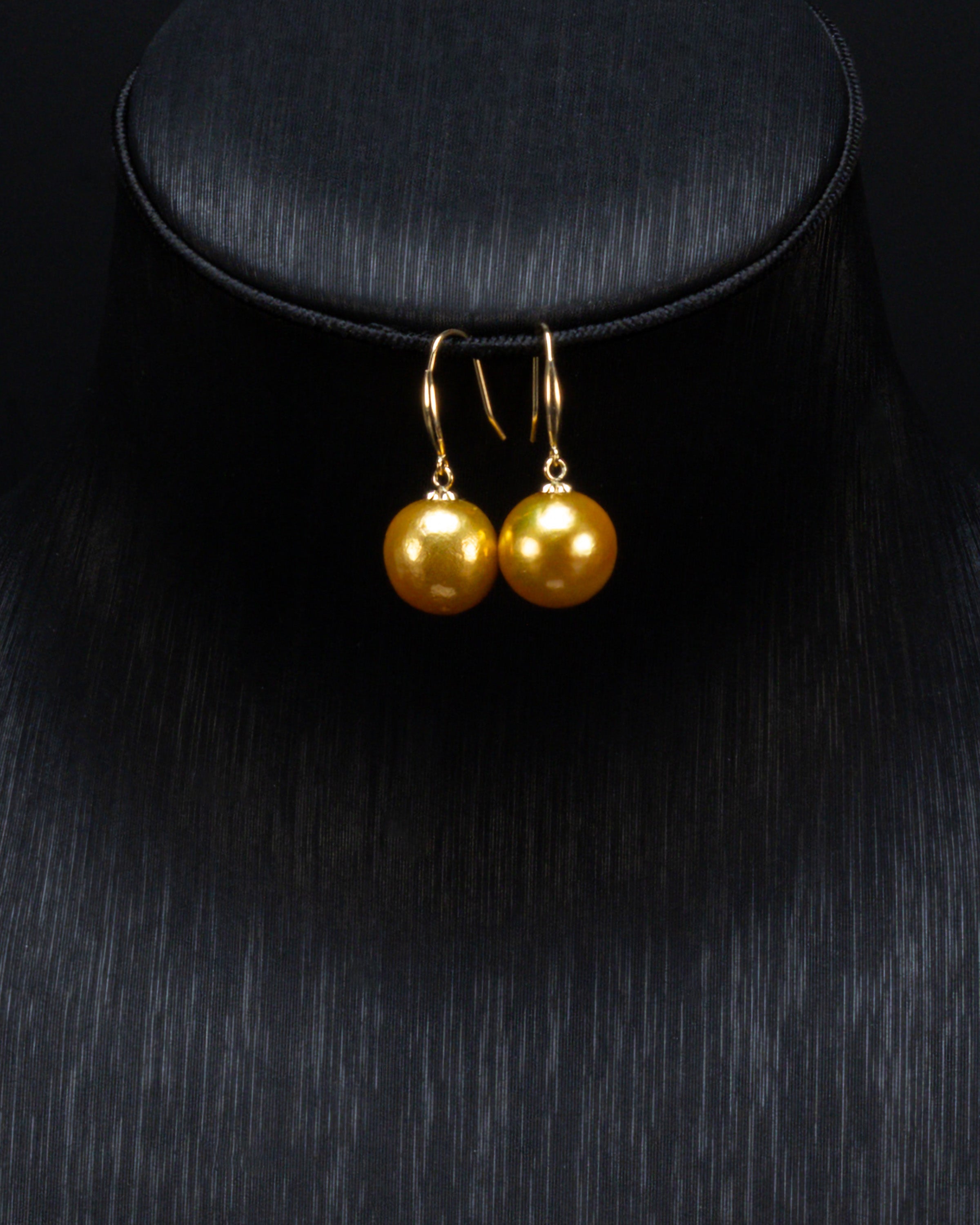 Drop Earring | South Sea Cultured Baroque | Fine Gold | 18K [ed110]