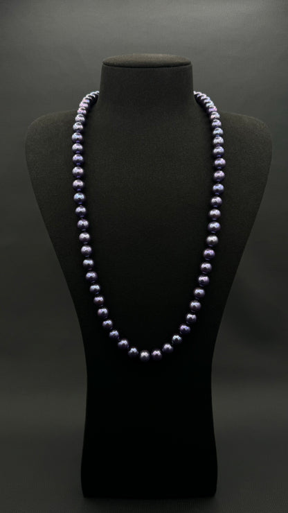 26" South Sea Natural Mulberry Pearl Necklace | AAAAA Excellent Grade | No Clasp