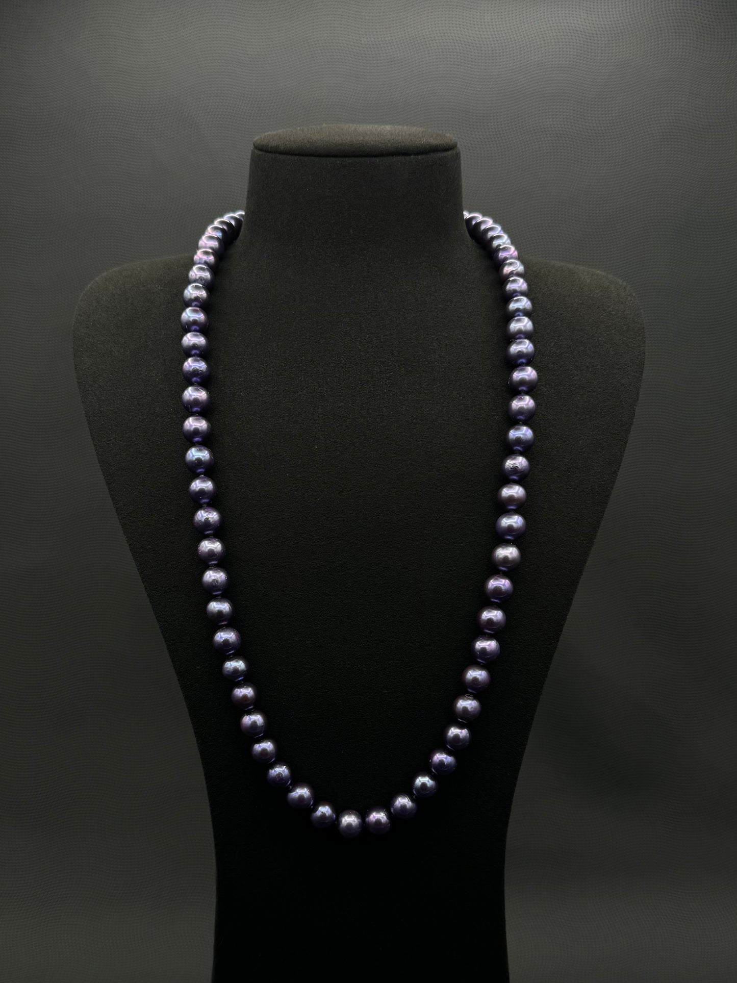 26" South Sea Natural Mulberry Pearl Necklace | AAAAA Excellent Grade | No Clasp