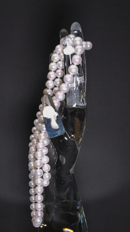 35.5" South Sea White Pearl Necklace | AAAAA Grade | 14K Clasp [cn005]