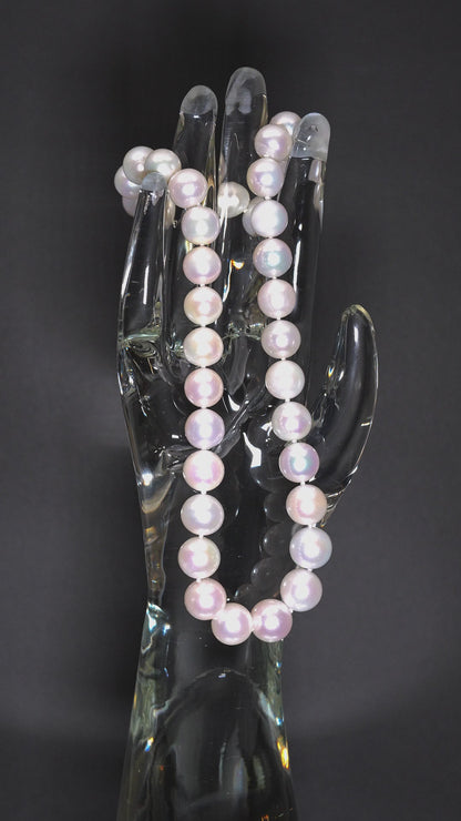 18" South Sea White Pearl Necklace | AAAAA Grade | 14K (white-gold) Clasp [cn010]