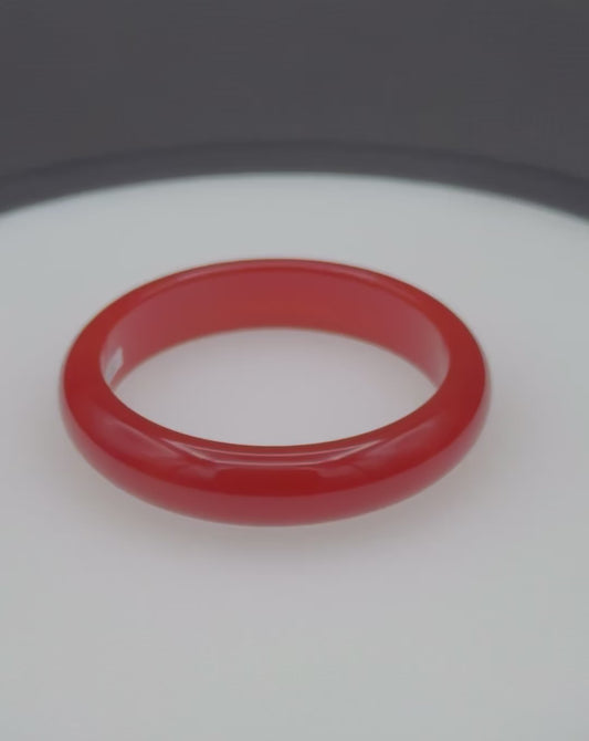 Red Onyx, Bangle, 58mm